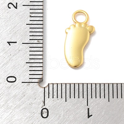 925 Sterling Silver Pink Enamel Pendants STER-Z012-01G-01-1