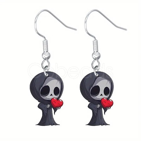 Acrylic Dangle Earrings FS-WG2DB4D-13-1