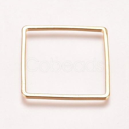 Brass Linking Rings KK-WH0033-37G-1