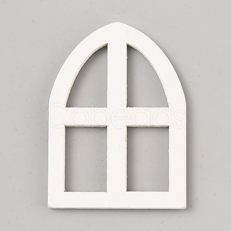 DIY Wooden Mini Windows DIY-WH0568-44B-1