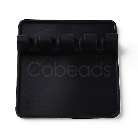 Silicone Multiple Utensil Rest with Drip Pad SIL-H001-01A-1