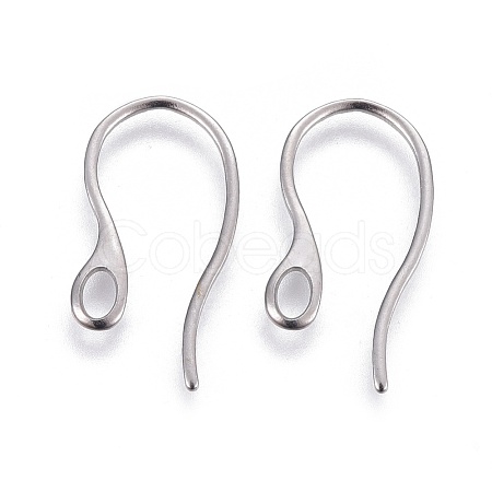 Tarnish Resistant 304 Stainless Steel Earring Hooks STAS-I100-23P-1