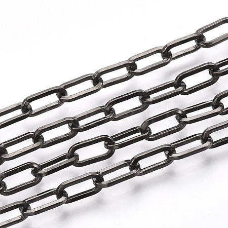 Unwelded Iron Paperclip Chains CH-S125-02E-B-1