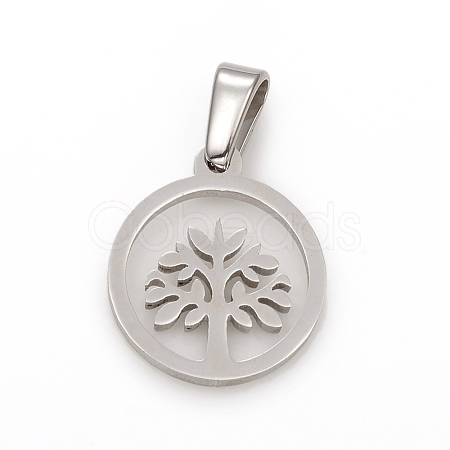 Non-Tarnish 304 Stainless Steel Pendants STAS-I136-16P-1