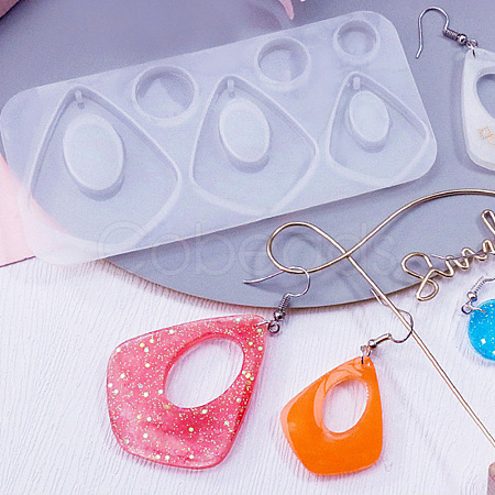 DIY Pendant Silicone Molds LS-DIY-E065-07C-1