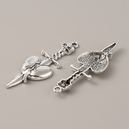 Gothic Tibetan Style Alloy Pendants FIND-CJC0016-23B-1