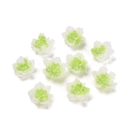 Luminous Resin Decoden Cabochons RESI-K036-06F-02-1