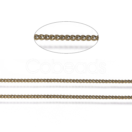 Brass Twisted Chains X-CHC-S109-AB-NF-1