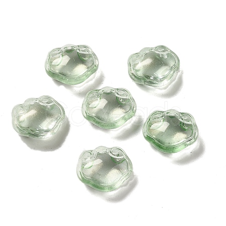Transparent Glass Pendants GLAA-D025-08D-1