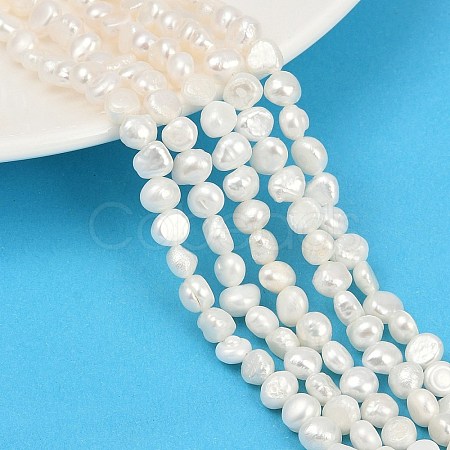 Natural Cultured Freshwater Pearl Beads Strands PEAR-P064-19G-05A-02-1