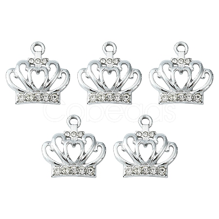 Alloy Rhinestone Pendants ALRI-YW0001-06-1