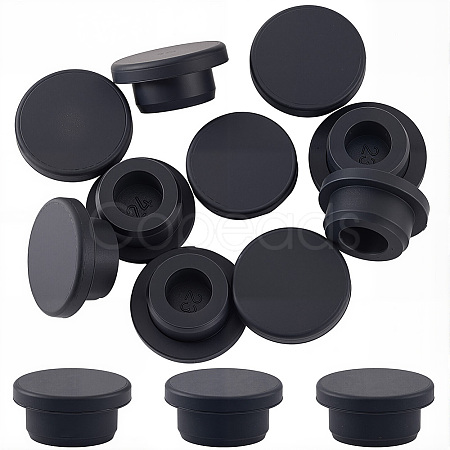 10Pcs Silicone Hole Plugs AJEW-GF0011-66G-1