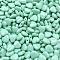 Opaque Acrylic Beads, Heart, Aquamarine, 9mm, 50pcs/bag