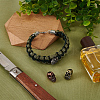 3Pcs 3 Colors Skull Brass Beads KK-FG0001-22-5