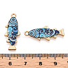 Alloy Enamel Pendants FIND-C037-16G-01-1-3