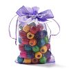 Rectangle Organza Drawstring Bags PAAG-PW0007-09B-08-4
