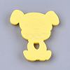 Food Grade Eco-Friendly Silicone Puppy Beads SIL-T052-07C-2