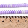 Ombre Effect Dyed Glass Beads Strands GLAA-C043-01I-4