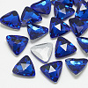 Pointed Back Glass Rhinestone Cabochons RGLA-T087-10mm-11-1