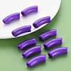 Opaque Crackle Acrylic Beads MACR-S372-001N-011-6