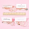 5 Sets 5 Colors Alloy Hoop Earring Sets EJEW-FS0001-23B-3