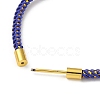 Braided Nylon Cord Bracelet Making MAK-L043-01G-07-2
