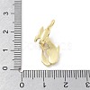Brass Micro Pave Cubic Zirconia Pendants KK-Z098-07G-02-3