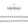 Tarnish Resistant 304 Stainless Steel Ball Chains CHS-A002B-1.5mm-2
