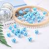 Natural Wooden Beads WOOD-TAC0010-05F-5