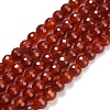 Natural Carnelian Beads Strands G-C280-B10-6mm-2