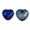 Natural Freshwater Shell Charms X-SHEL-R113-17-3