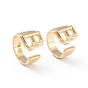 Brass Cuff Rings RJEW-L097-06B-1