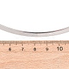 4MM 201 Stainless Steel Wire Choker Necklaces NJEW-Z098-06P-3