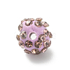 Rhinestone Pave Disco Ball Beads RB-TAC0002-02A-10-2
