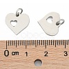 Non-Tarnish 304 Stainless Steel Pendants STAS-Q201-T457S-3