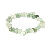 Natural Green Aventurine Chips Beaded Stretch Bracelet for Women LS-PW-WG72437-03-1