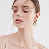 12Pcs 2 Styles Rack Plating Brass Pendants KK-BBC0024-10-5