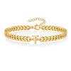 Letter 304 Stainless Steel Link Bracelets FS-WG7830E-19-1