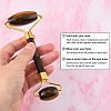 Natural Tiger Eye Face Massager DJEW-F005-01C-4