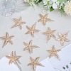 10Pcs Zinc Alloy Hair Barrettes PHAR-SP0001-25-4