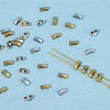2 Strands 2 Colors Electroplated Synthetic Non-magnetic Hematite Beads Strands G-NB0005-39-4