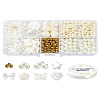 DIY Imitation Pearl Plastic Stretch Bracelet Making Kit DIY-YW0009-04-1