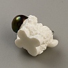 Imitation Animal Resin Pendants RESI-CJC0023-09B-2