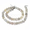 Natural Grey Moonstone Beads Strands G-F632-24-04-1