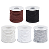100M 5 Colors Polycotton Thread String OCOR-BC0009-60-1