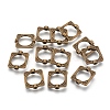 Tibetan Style Alloy Bead Frames LS-TIBEB-6761-AB-LF-1