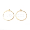 Brass Pendants KK-O139-07G-2