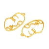 Alloy Open Back Bezel Pendants PALLOY-I197-12G-3