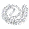 Electroplate Glass Beads Strand EGLA-S188-22-B03-3