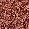 Opaque Picasso Cylinder Glass Beads SEED-Q039-06A-04-3